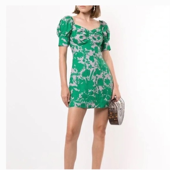 ALEXIS Pilou Floral Linen Mini Dress - Picture 8 of 9
